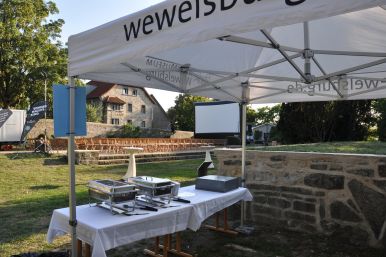 Open-Air-Kino "Ein Becken voller Männer" 